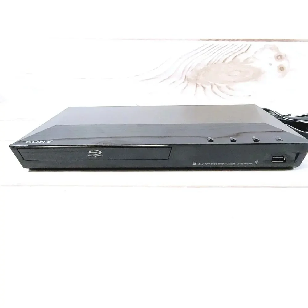 Sony BDP-S1100 1080p Blu-ray DVD Player NO Remote Control Tested Works
